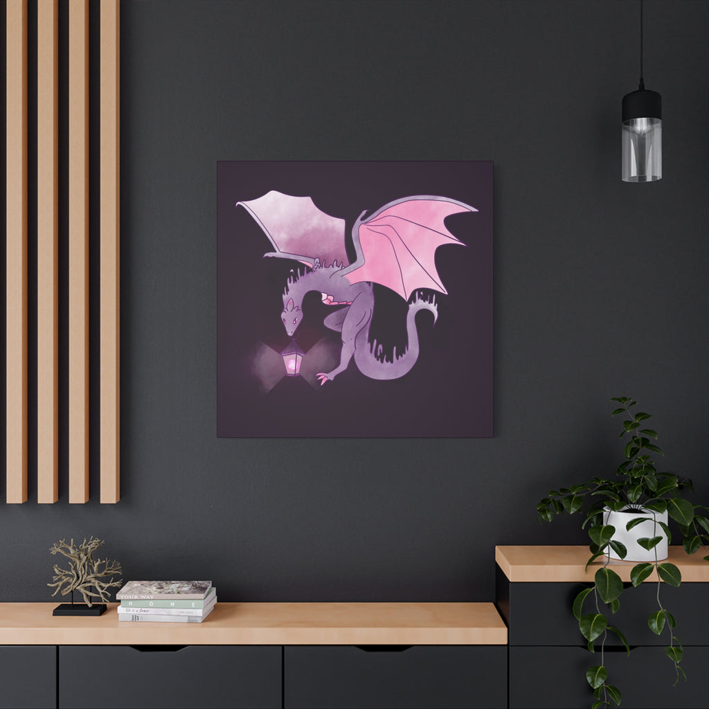 Whisper Wyvern: Canvas Gallery Wrap