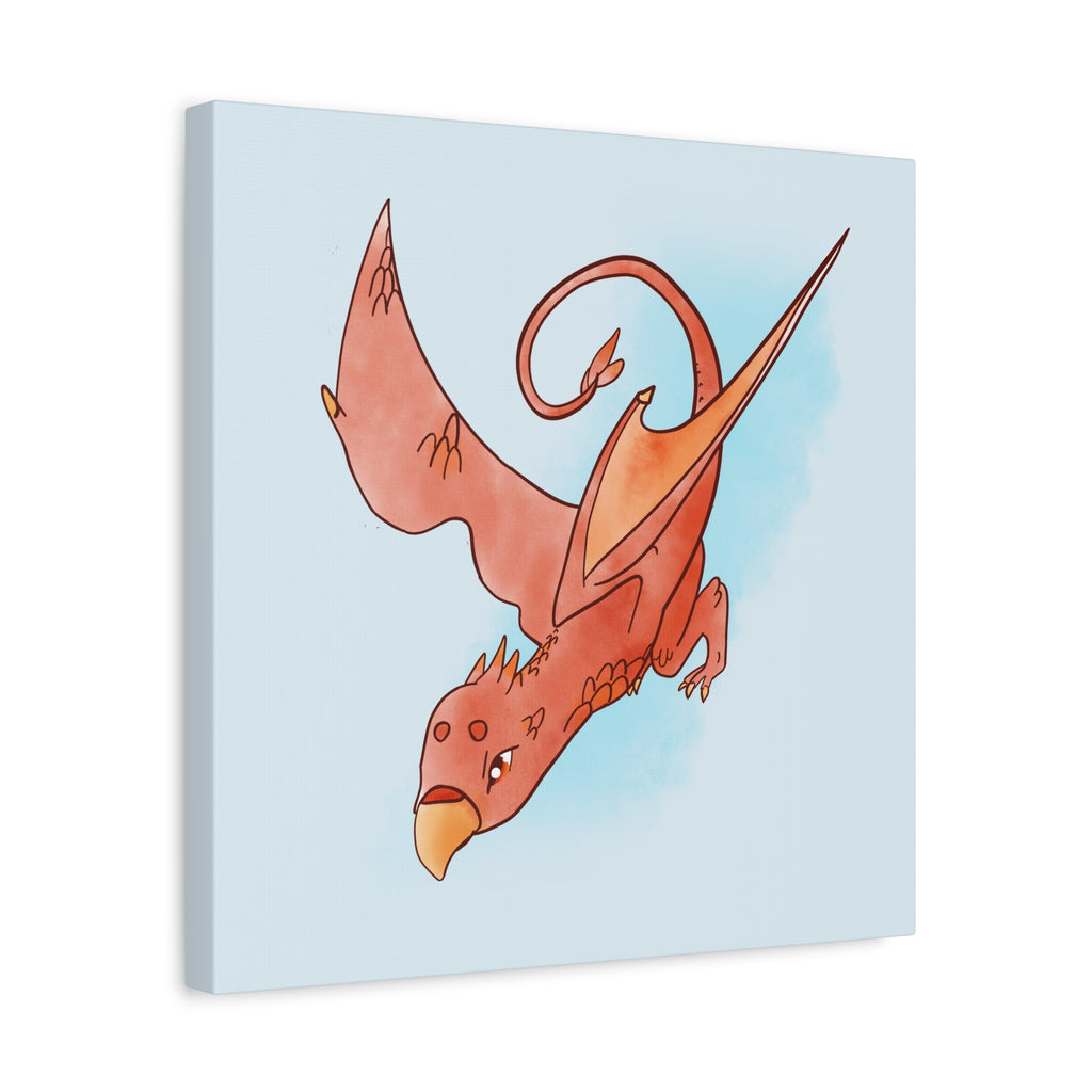 Hunter Wyvern: Canvas Gallery Wrap