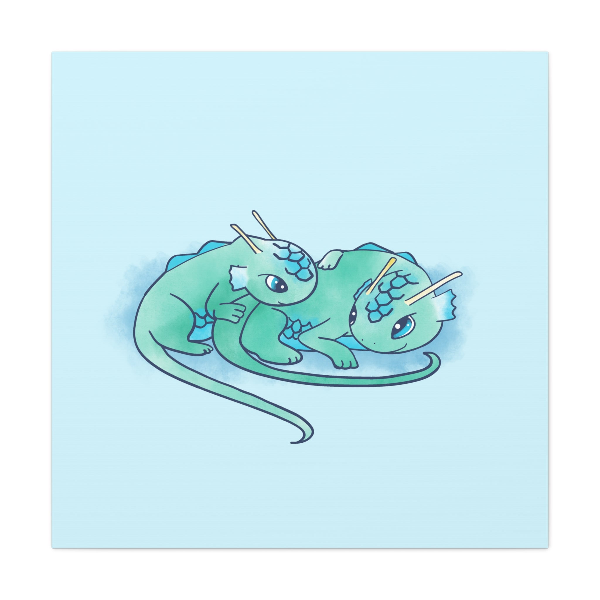 Twin Drake: Canvas Gallery Wrap