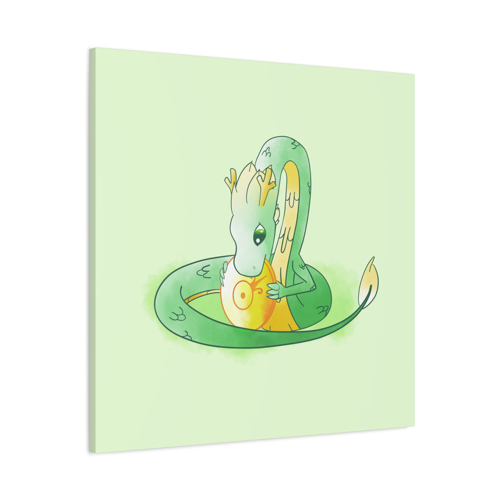 Snakelet Wyrm: Canvas Gallery Wrap